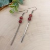 Boucles d'oreilles Mokaïte 