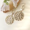 Boucles d’oreilles Pentacle, Phases de Lune et Signes Astrologiques