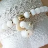 ✨ Bracelet en Nacre et Perles en Acier Inoxydable
