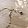 ✨ Collier pendentif cœur en Œil de Tigre