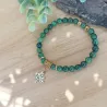 ✨ Bracelet en Jade Vert et breloque Arbre de Vie