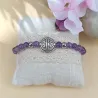 ✨ Bracelet en Améthyste – Symbole de Sérénité et de Longévité