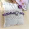 ✨ Bracelet en Améthyste – Symbole de Sérénité et de Longévité
