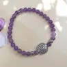 ✨ Bracelet en Améthyste – Symbole de Sérénité et de Longévité
