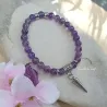 ✨ Bracelet en Améthyste – Pendule de Clarté et d'Harmonie