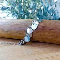 ✨Bracelet Chaine - Pampilles rondes en acier