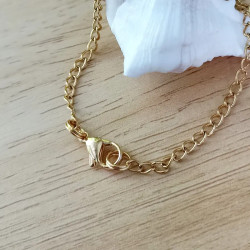 ✨Bracelet Chaine - Nacre étoile et perles Heishi