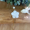 ✨Bracelet Chaine - Fleur nacre